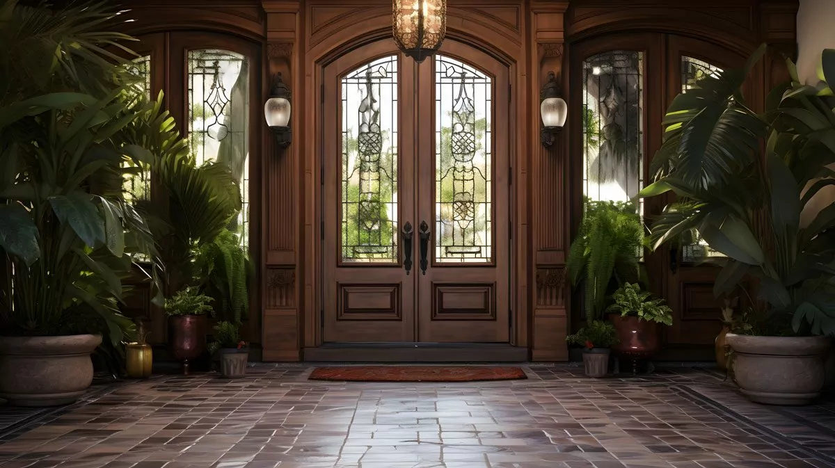 The-Joe-Rogans-House-Grand-Entrance-and-Its-Design-Elements